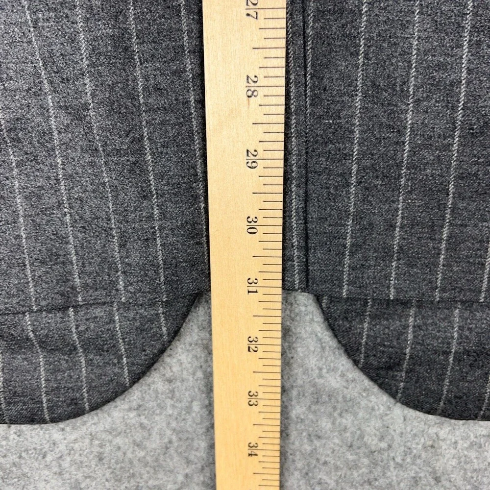 Brooks Brothers Golden Fleece Blazer Men 48R Gray Pinstripe Sport Coat Jacket US